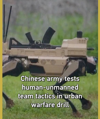 PLA Deploys Robot Dogs & Drones in Futuristic Urban Warfare Drill 🚀🤖 video poster