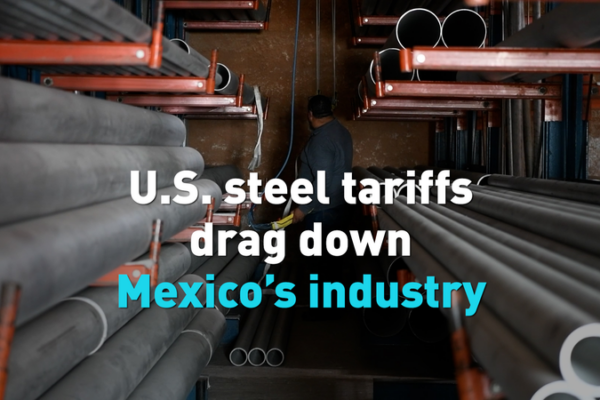 US Steel Tariffs Squeeze Mexico's Industry in 2026 🔨🇲🇽 video poster
