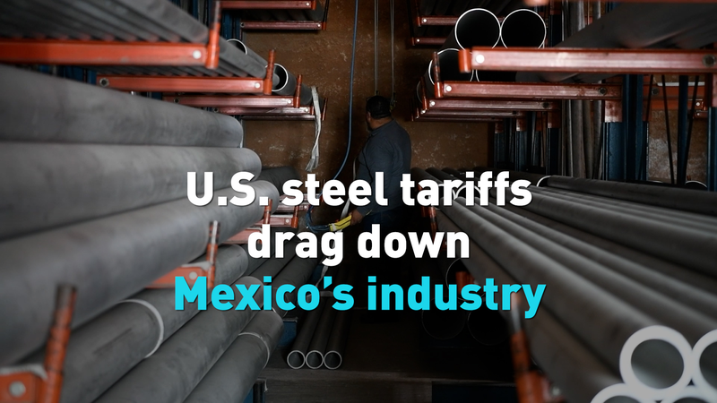 US Steel Tariffs Squeeze Mexico's Industry in 2026 🔨🇲🇽 video poster