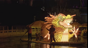 Yangshuo's Golden Dragon Dazzles Beijing with First-Ever Water Parade 🐉✨ video poster