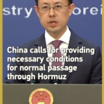 China Urges Peaceful Passage in Strait of Hormuz 🌍⚓ video poster