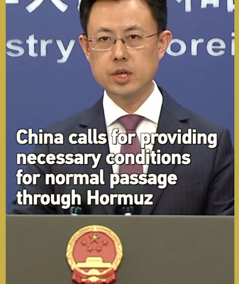 China Urges Peaceful Passage in Strait of Hormuz 🌍⚓ video poster