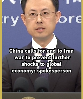 China Calls for Iran War Ceasefire to Safeguard Global Economy 🌍💸 video poster