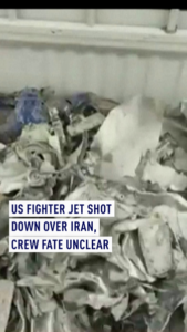 US Fighter Jet Downed Over Iran in 2026: Crew Search Intensifies 🌍✈️ video poster