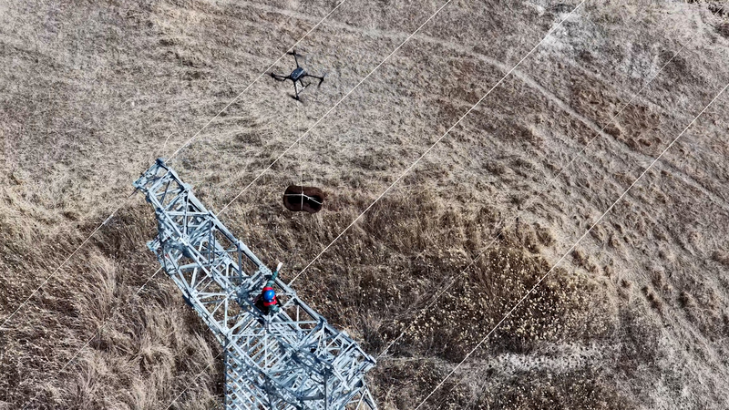 Drones Deploy Eco-Nests for Migratory Birds in Xinjiang 🌿🦅 video poster
