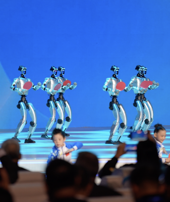 Robots & Kids Revive Ping-Pong Diplomacy in Beijing Spectacle 🤖🏓 video poster