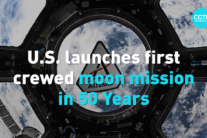 🚀 US Returns to the Moon: First Crewed Mission in 50 Years Blasts Off! video poster