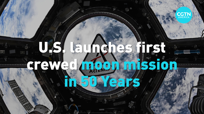 🚀 US Returns to the Moon: First Crewed Mission in 50 Years Blasts Off! video poster