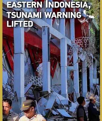 Major 7.6 Quake Strikes Eastern Indonesia – Tsunami Alert Canceled video poster