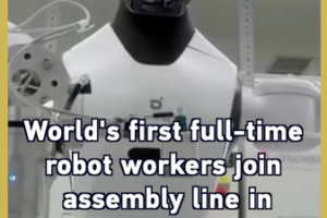 China Debuts World’s First Full-Time Robot Workforce 🤖 video poster
