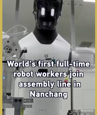 China Debuts World’s First Full-Time Robot Workforce 🤖 video poster