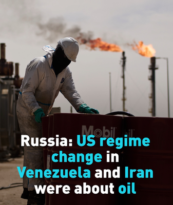 Russia Accuses US of Oil-Driven Regime Changes in Venezuela, Iran 🌍🛢️ video poster
