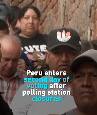 Peru's Election Stalls: Voting Enters Day Two Amid Chaos 🗳️🇵🇪 video poster