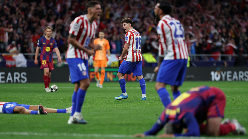 Atlético Stuns Barça in UCL Thriller, PSG Advances 🏆⚽