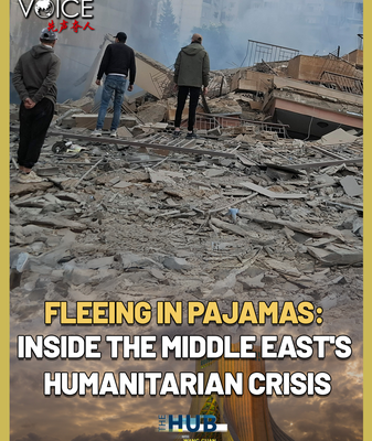 Pajamas & Panic: Middle East Crisis Displaces Millions 🌍💔 video poster