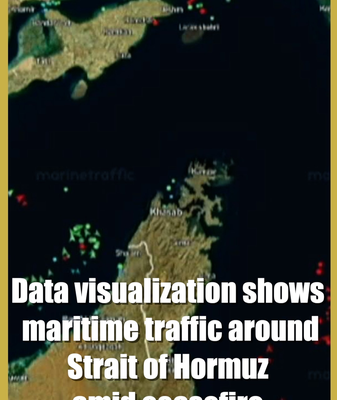 Strait of Hormuz Sees Surge in Ships Amid US-Iran Ceasefire 🌊🚢 video poster