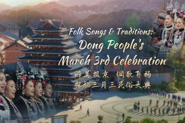 🎶 Love, Songs & Tradition: Dong People’s March 3rd Festival Lights Up Guizhou video poster