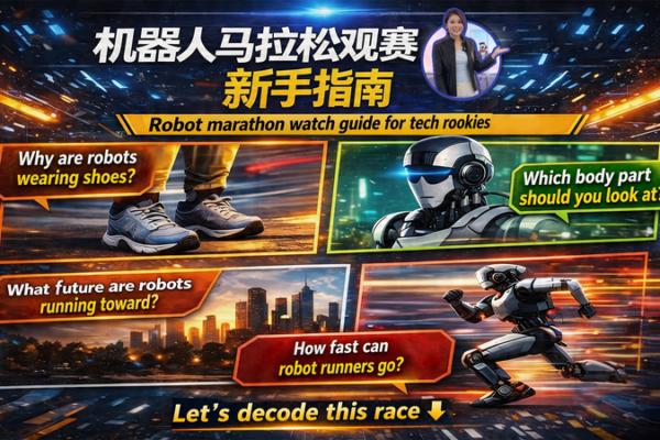 🤖🏃♂️ Robot Marathon 2026: A Tech Rookie’s Guide to the Future video poster