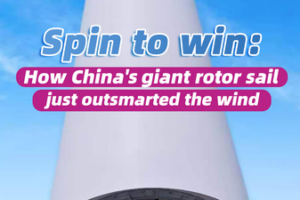 China’s Giant Rotor Sail Sets New Wind Power Record 🌬️🚢 video poster