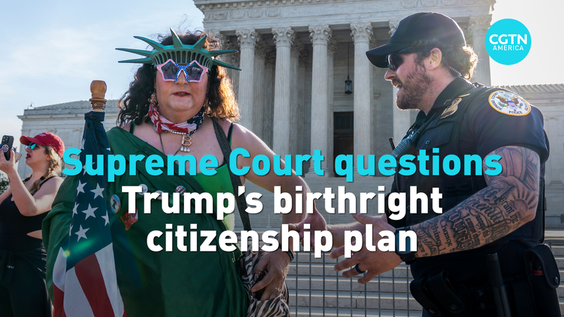 Supreme Court Skeptical of Trump’s Birthright Citizenship Push 🏛️👶 video poster