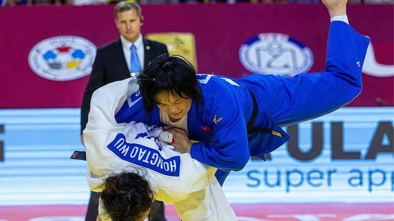 China Shines with 5 Medals on Day 3 of Asian Judo Championships 🥋✨