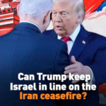 Trump’s Middle East Tightrope: Can He Rein In Israel Amid Iran Ceasefire Push? 🌍✌️ video poster