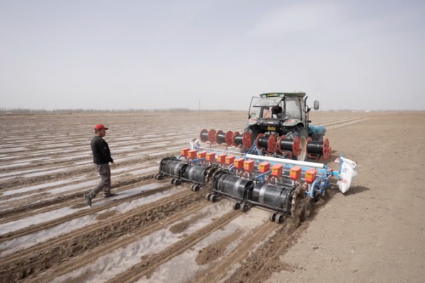 Tech Meets Tradition: Xinjiang's Spring Farming Goes High-Tech 🌱💡 video poster