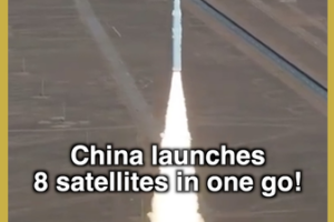 China's Lijian-1 Y12 Rocket Soars, Deploying 8 High-Tech Satellites 🚀🌍 video poster