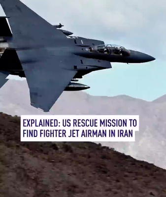 US Rescues Downed Pilot in Daring Iran Mountain Mission 🚁💥 video poster