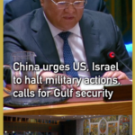 China Urges US, Israel to Halt Military Moves Amid Rising Tensions 🌍✋ video poster
