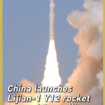 PZPRGHKVGC0M3COVXRZI - 🌍NewspaperAmigo – Your Global News Buddy 🗞️ China's Lijian-1 Y12 Rocket Soars, Deploys 8 Satellites 🚀 video poster