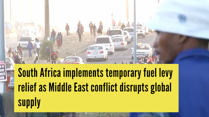 South Africa Freezes Fuel Levy to Ease Oil Price Pain 🛢️💸 video poster
