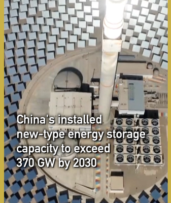 China Aims for 370 GW Energy Storage by 2030 Amid Green Push 🌞 video poster