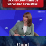 UK Chancellor Slams US Iran War as 'Costly Mistake' 🌍⚡ video poster