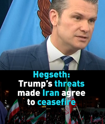 Trump_s_Tough_Talk_Forces_Iran_Ceasefire__Says_Pentagon_Chief video poster