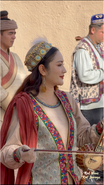 Kashi's Ancient Gate Ceremony: A Morning Spectacle 🎪✨ video poster