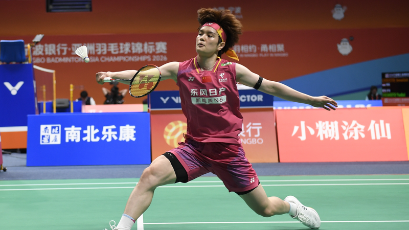 🇨🇳 Wang Zhiyi & Shi Yuqi Storm into Badminton Asia Quarterfinals 🏸