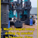 🌍 World's Largest Rotary Drilling Rig Debuts in Changsha! video poster