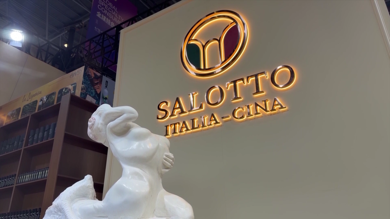 Italian Sculpture 'Daughter of the Sea' Debuts at CICPE 🌊🇮🇹 video poster