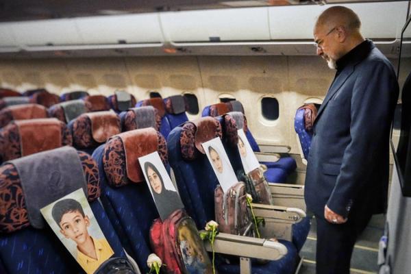 Iran Envoy Brings Slain Kids' Photos to US Talks ✈️💔