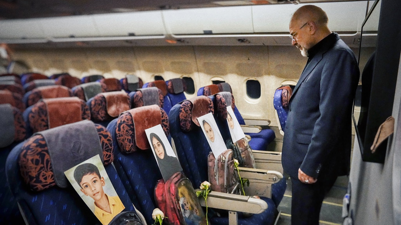 Iran Envoy Brings Slain Kids' Photos to US Talks ✈️💔