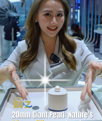 🌊 20mm Pearl: Nature’s 1-in-a-Million Marvel Revealed! video poster