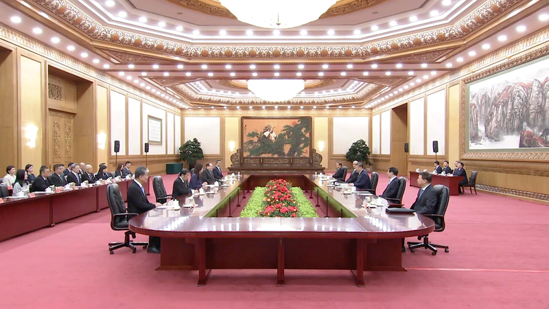Xi_Stresses_One_China_Principle_in_Cross_Strait_Talks video poster