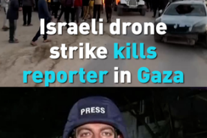 Israeli Drone Strike Kills Journalist in Gaza, Press Freedom Under Fire 🚨 video poster