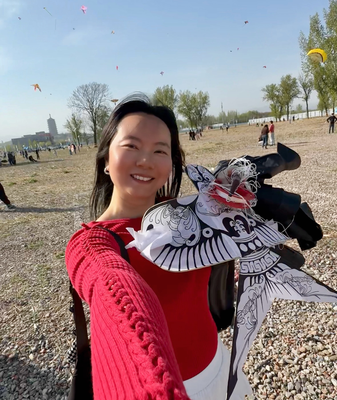 Lucy Soars at Beijing Kite Fest: Tradition Meets Global Unity 🌏🪁 video poster
