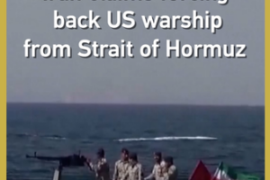 Iran_Says_Navy_Forced_Back_US_Warship_Near_Strait_of_Hormuz video poster