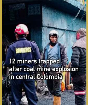 Rescue Mission On: 12 Miners Trapped After Coal Mine Blast in Colombia 🇨🇴 video poster