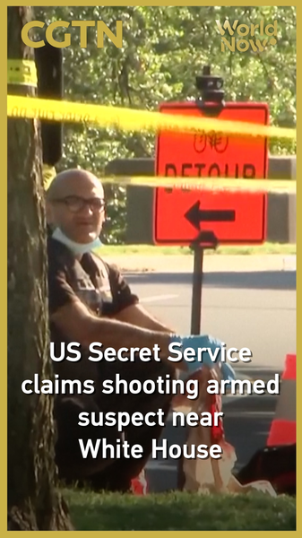 Secret_Service_Shoots_Armed_Suspect_Near_White_House video poster
