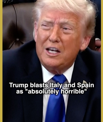 Trump_Slams_NATO_Allies_Italy_and_Spain_as__Absolutely_Horrible_ video poster